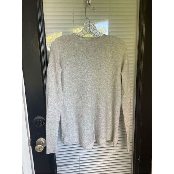 Madewell  Women’s Kimball Sweater Pullover Gray Fog Size M - Picture 11 of 12